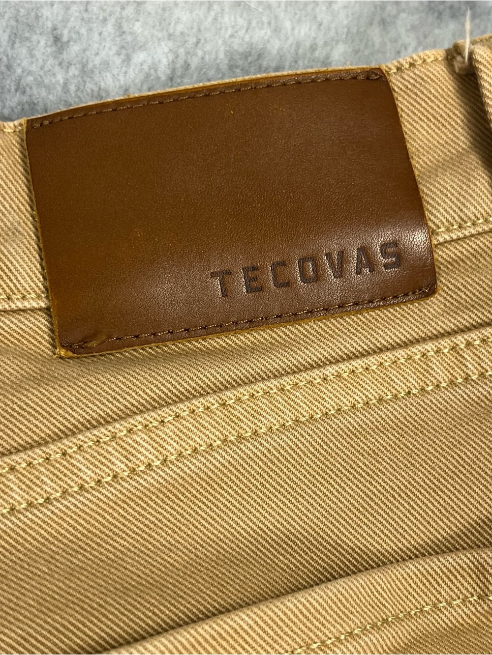 Tecovas Everyday Jeans Men 32x32 Beige Straight Standard Fit Western Denim Pants - Picture 11 of 16